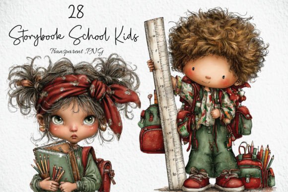 Download Storybook School Kids Clipart - School Collection